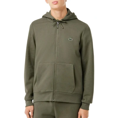 Afbeelding van Lacoste Unisex Sweater met rits, Maat: Small, Vert kaki