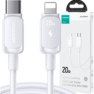 Afbeelding van USB C Lightning 20W 1,2 m kabel Joyroom S CL020A14 wit