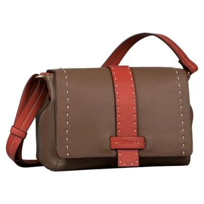 Afbeelding van Gabor Schoudertas Anna Flap Bag Taupe Bruine