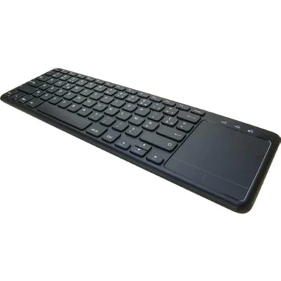 Afbeelding van exertis Connect Toetsenbord met aanraakpaneel 2 knoppen draadloos 2.4 GHz AZERTY Frans zwart