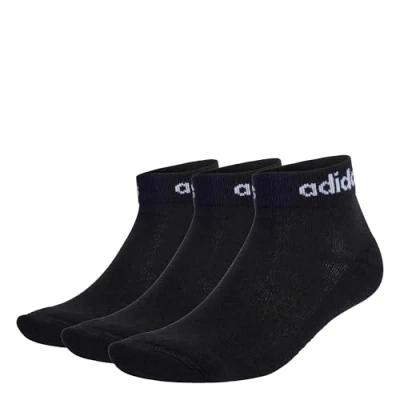 Afbeelding van Adidas Think Linear Enkel 3 paar uniseks sokken