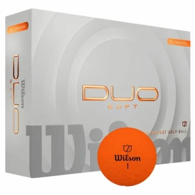 Afbeelding van Wilson Staff Duo Soft Golfballen Oranje 2025