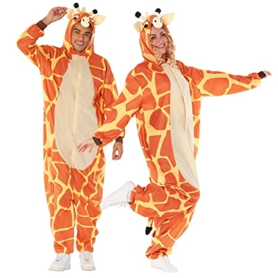 Afbeelding van Morph Giraffenkostuum, carnavalskostuum voor volwassenen, maat M
