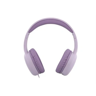 Image de T&#039;nB Écouteurs avec micro sur oreille sans fil, filaire USB C lilas, mauve