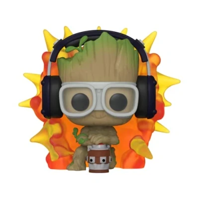 Image de Figurine Funko Pop Marvel I am Groot with detonator