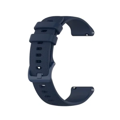 Afbeelding van INF Horlogebandje compatibel met smartwatches bandaanzet 16 mm, siliconen band reserveband