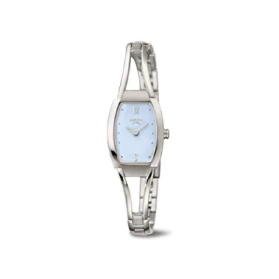 Afbeelding van Boccia Analoog kwartshorloge voor dames met titanium band 3262 03, grijs, één maat, armband, grijs., Armband