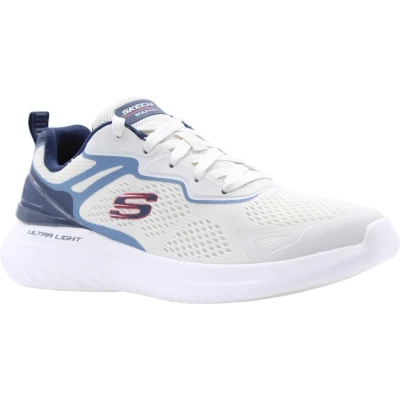 Afbeelding van Skechers Sneakers laag, Heren, Maat: 45, Weiss kombi Kunststof/ textiel