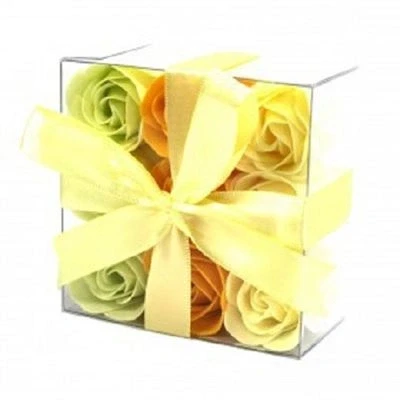Image de Lot de 9 Roses Savon Rose du Printemps