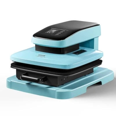 Afbeelding van VEVOR automatische hittepersmachine, intelligente T shirtpersmachine 381 x mm met release, warmt snel en gelijkmatig op, warmtepers van
