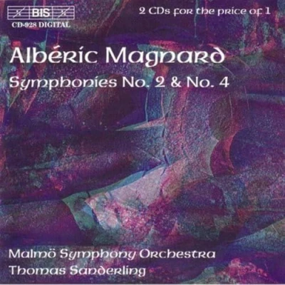 Afbeelding van Malmö Symphony Orchestra, Thomas Sanderling Mangard: Symphonies No.2 &amp; No.4 (2 CD)