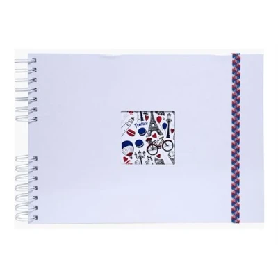 Image de Exacompta French&#039;Class Album 150 x 4x6 po (10x15 cm) blanc 1