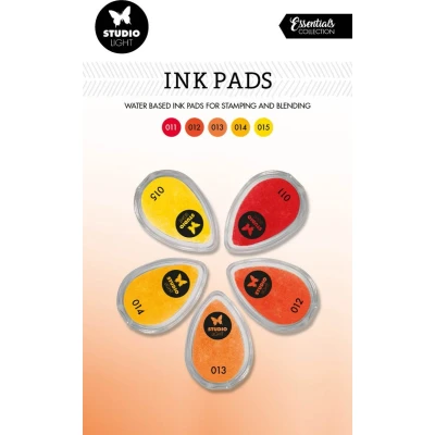 Afbeelding van Studio Light Ink Pads Waterbased Geel tinten SL ES INKP03 215x130mm