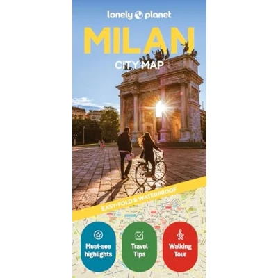 Afbeelding van Lonely Planet Milan City Map