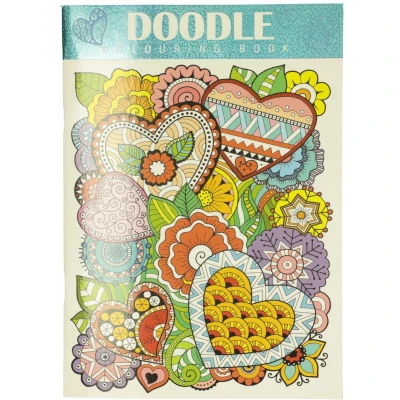 Afbeelding van Kleurboek Doodle Schoencadeau Sint tip Kerst