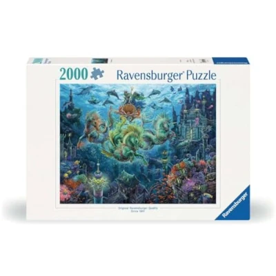Afbeelding van Ravensburger puzzel Onderwaterwereld Legpuzzel 2000 stukjes