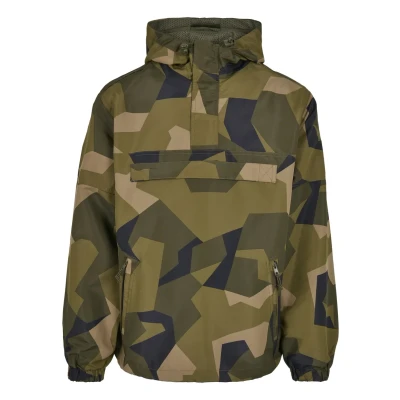 Afbeelding van Brandit Accessoires PULL OVER Windjack, Heren, Maat: Large, Swedisch camo