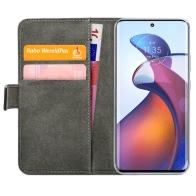Afbeelding van Mobilize PU leer Book Case Zwart Motorola Edge 30 Fusion
