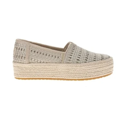 Afbeelding van TOMS Valencia Espadrilles, Dames, Maat: 42.5, Gold Textiel