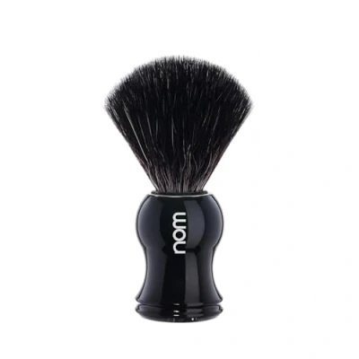 Afbeelding van Nom Scheerkwast Gustav zwart (Black Fibre)
