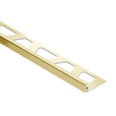 Afbeelding van Schlüter Jolly AMG tegelprofiel glans aluminium messing 8 mm x 250 cm
