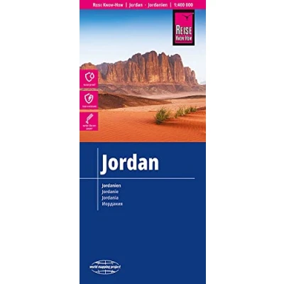 Afbeelding van Reise Know How Landkarte Jordanien (1:400.000)