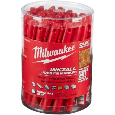 Afbeelding van MILWAUKEE 48223170 INKZALL markeerstift met fijne punt rood