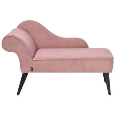 Afbeelding van BIARRITZ Chaise longue Roze Rechtszijdig Polyester
