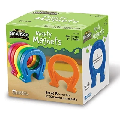 Afbeelding van Learning Resources Hoefijzermagneten (set van 6), 12,4 x 14 13