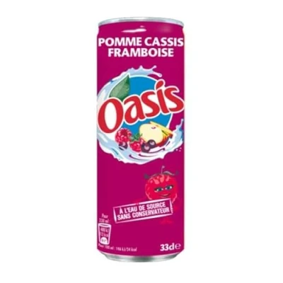 Afbeelding van Oasis Cassis Framboos 24x33cl