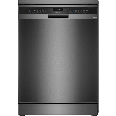 Afbeelding van Siemens SN23EC22AE iQ300 Vrijstaande vaatwasser 60 cm Energielabel A Home Connect Geborsteld zwart staal, anti fingerprint