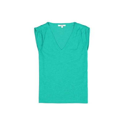 Afbeelding van GARCIA Tshirt Vhals Groen XS