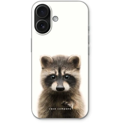 Afbeelding van Case Company® hoesje geschikt voor iPhone 16 Rocco Soft Cover Telefoonhoesje Bescherming aan alle Kanten en Schermrand