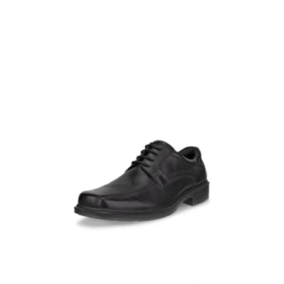 Afbeelding van ECCO Helsinki Classic leren heren veterschoenen Zwart Uitneembare zool Maat 47