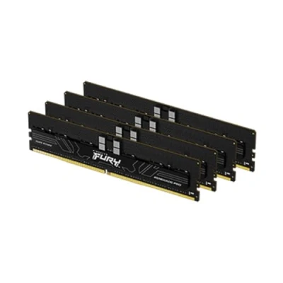 Afbeelding van Kingston Technology FURY 64GB 5600MT/s DDR5 ECC Reg CL36 DIMM (set van 4) Renegade Pro XMP