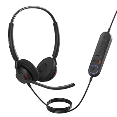 Image de Jabra Engage 40 Stereo Micro casque sur oreille filaire USB A isolation acoustique Optimisé pour Microsoft Teams