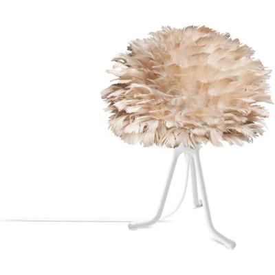 Afbeelding van Umage Eos Micro tafellamp light brown verstelbare tafelstandaard wit