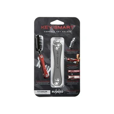 Afbeelding van KeySmart Robuust: multifunctionele sleutelhanger met flesopener en zakclip (tot 14 sleutels, blauw)