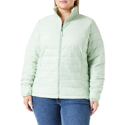 Image de Amazon Essentials Veste matelassée légère à manches longues, imperméable et pliable (disponible en grande taille) pour femme, vert sauge (taille XL)