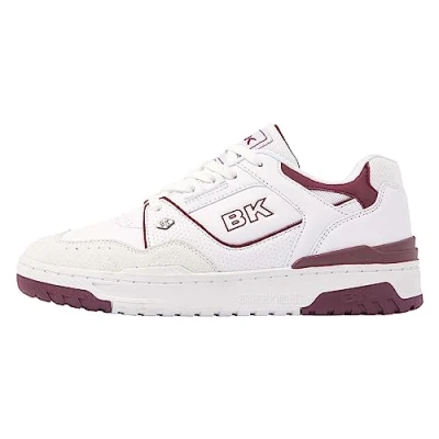 Afbeelding van British Knights Vendon Sneakers laag, Dames, Maat: 36, white burgundy off Kunststof