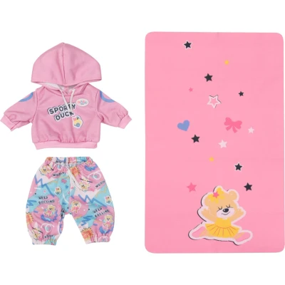 Afbeelding van BABY born Little Kindergarten Gymoutfit Poppenkleding 36 cm