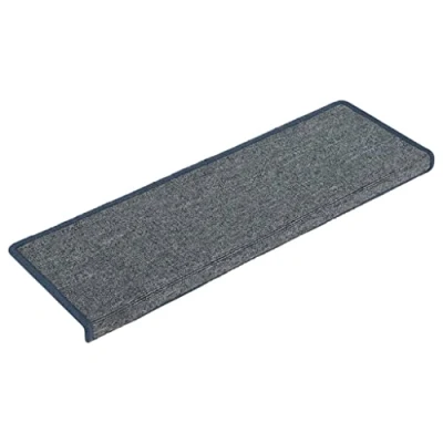 Afbeelding van Trapmatten 15 st 65x21x4 cm paars en blauw