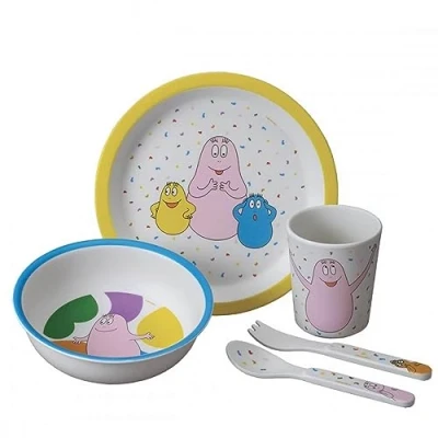 Afbeelding van Barbapapa Kinder eetset 5 dlg