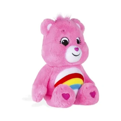 Afbeelding van knuffelbeer TOUCALIN Ontdek de magische kracht van je die knuffelen houdt dient het fort tegen 30 cm hoog roze vanaf 6 maanden 16651