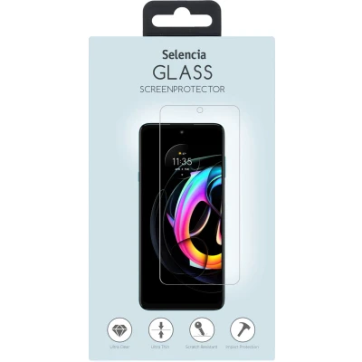 Afbeelding van Selencia Screenprotector Geschikt voor Motorola Edge 20 Lite Tempered Glass Gehard Glas