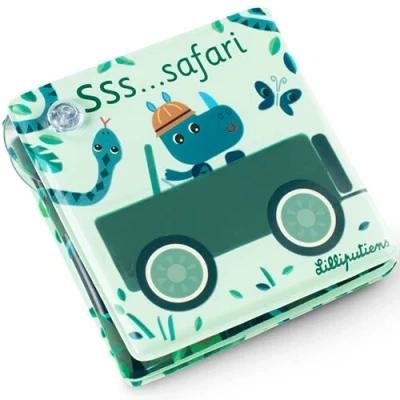 Afbeelding van Lilliputiens magisch badboek safari