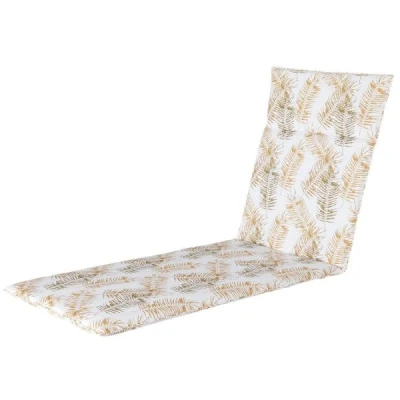Afbeelding van Madison Ligbed kussen 60x190 cm Flora yellow outdoor