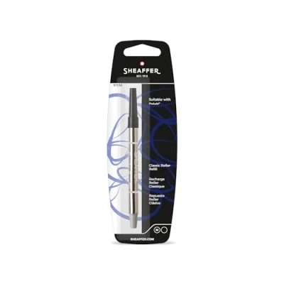 Afbeelding van Sheaffer Classic 97335 Originele rollerbalpenvulling, medium punt, compatibel met Shaeffer Prelude en Legacy rollerbalpen, 1 stuk, zwart