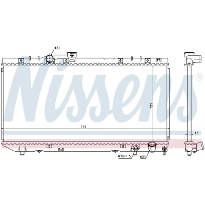Afbeelding van Nissens Radiateur 64775