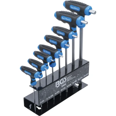 Afbeelding van BGS T greep sleutelset inbus 2 10 mm 8 delig
